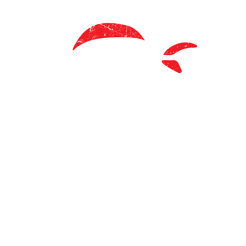 Pirate Drawn Skull Mens T Shirt - Roadkill T-Shirts