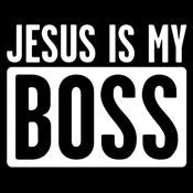 jesus is my boss t shirt