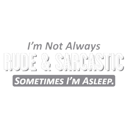 I'm Not Always Rude & Sarcastic T-Shirt