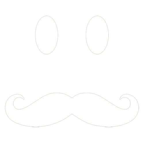 Mustache Smile T-Shirt - Funny Sarcastic T-Shirts