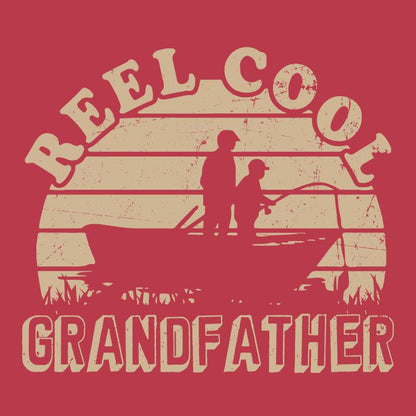Funny T-Shirts design "Reel Cool Grand Father"
