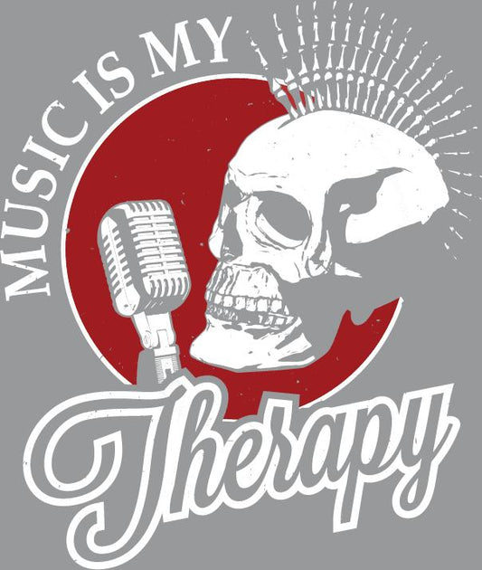 Music is My Therapy - Roadkill T-Shirts