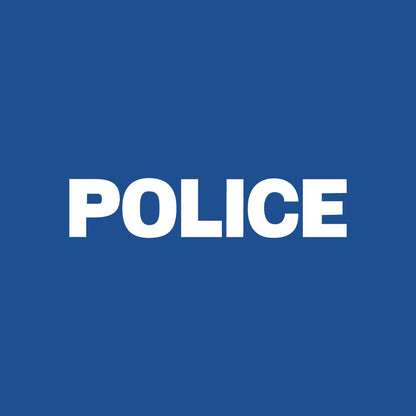 Funny T-Shirts design "Police label Mens T Shirt"