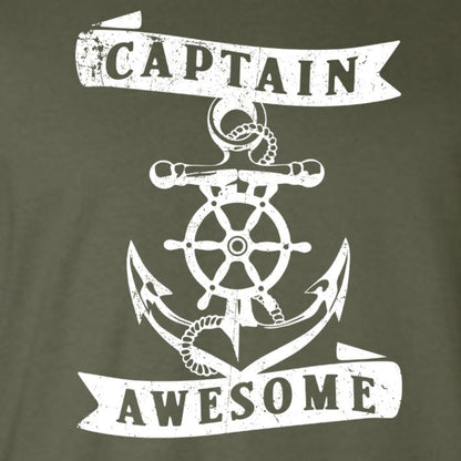 Captain Awesome T Shirt for Mens - Roadkill T-Shirts