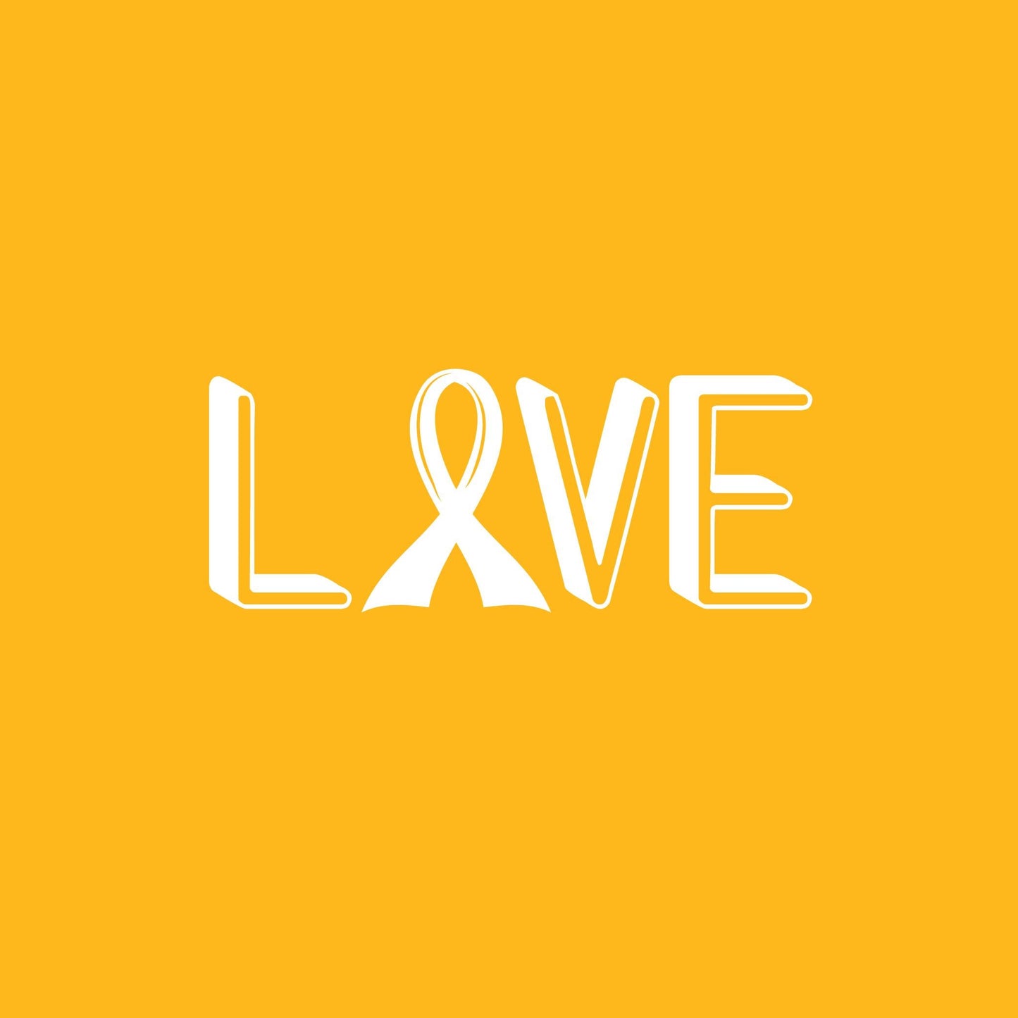 Love T Shirt with Ribbon Tee