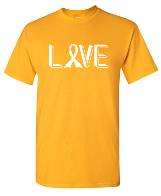Love T Shirt with Ribbon Tee