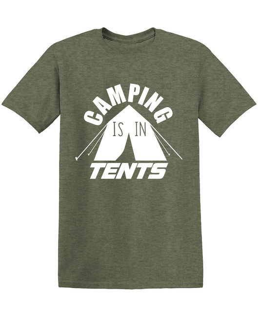 Camping is in Tents