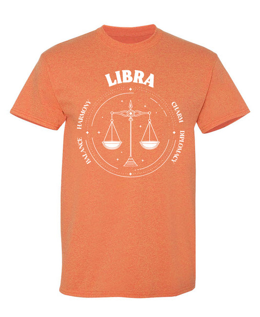Libra, Charm, Diplomacy, Balance, Harmony Tee